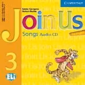 Join Us for English 3 Songs Audio CD