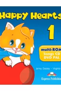 Curs limba engleza Happy Hearts 1 Multi-ROM - Jenny Dooley, Virginia Evans