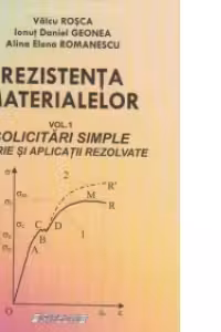 Rezistenta materialelor - volumul 1 - Solicitari simple. Teorie si aplicatii rezolvate