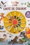 DISNEY. WINNIE DE PLUS. Carte de desenat. 12 creioane mici pentru maini de pitici