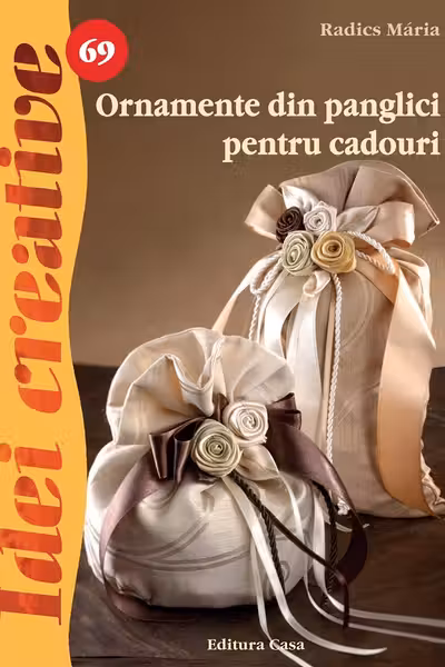 Idei creative 69: Ornamente din panglici pentru cadouri