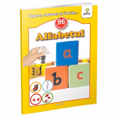Lipesc, colorez si invat - Alfabetul