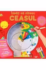 INVAT SA CITESC CEASUL. Picteaza ceasul cum iti place! Contine 1 ceas functional de pictat 4 carioci si o carte de activitati grozava