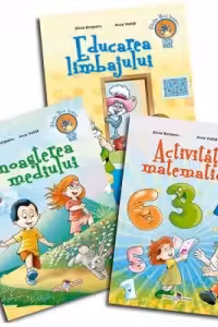 Set grupa mare 3 caiete (Activitati matematice, Cunoasterea mediului, Educarea limbajului)