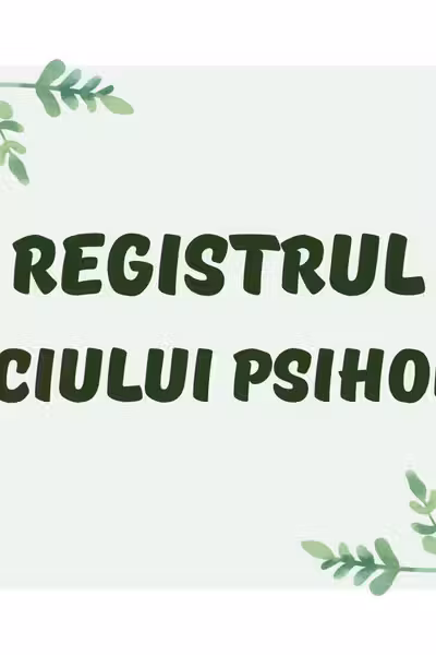 Registrul serviciului psihologic