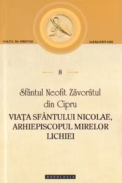 Viata Sfantului Nicolae, Arhiepiscopul Mirelor Lichiei. Scrieri 8