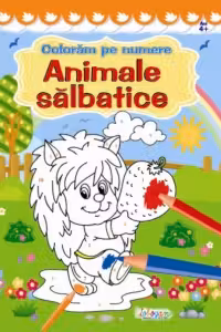 Colorăm pe numere: Animale sălbatice