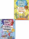 Roald Dahl Collection 2 Books Set - James Giant Bug Book and George Marvellous Experiments