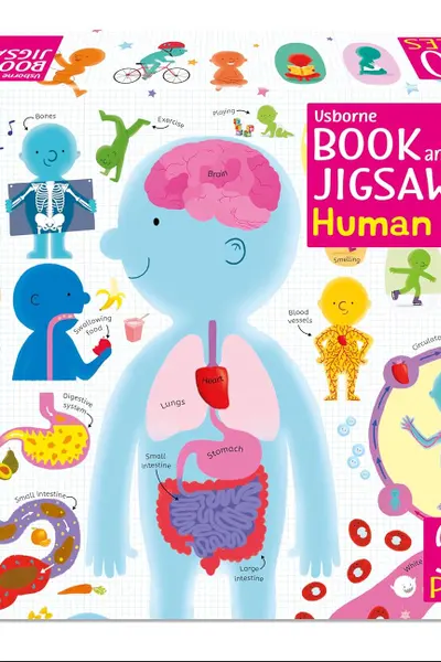 Usborne Book and Jigsaw Human Body