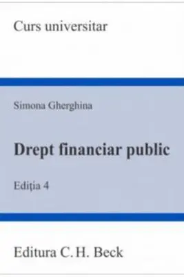 Drept financiar public. Editia 4