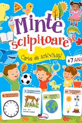 Minte sclipitoare. Carte de activitati +7 ani