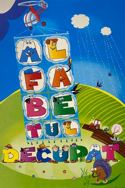 Alfabetul decupat