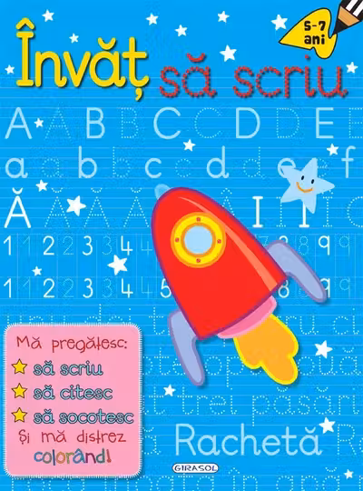 Invat sa scriu citesc si socotesc colorand