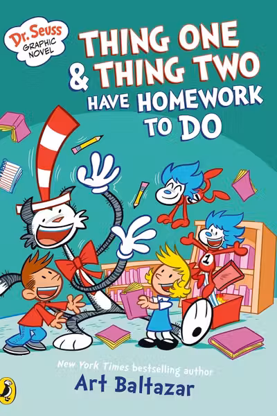 Thing One & Thing Two Have Homework to Do