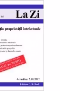 Legislatia proprietatii intelectuale. Cod 459 Actualizat la 5.01.2012