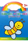 Cuvinte 2. Lipeste, coloreaza si invata
