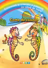 Colorează și creează o poveste cu căluți de mare! Carte de colorat