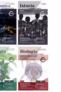 Pachet Ghid pentru Bacalaureat 2026 (4 carti): 1. Istorie; 2. Matematica; 3. Biologie; 4. Anatomie