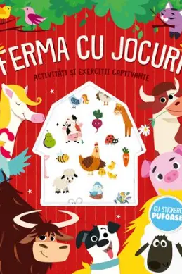 Ferma cu jocuri - stickere pufoase