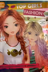 Top Girl. Fashion - carte de colorat cu abtibilduri