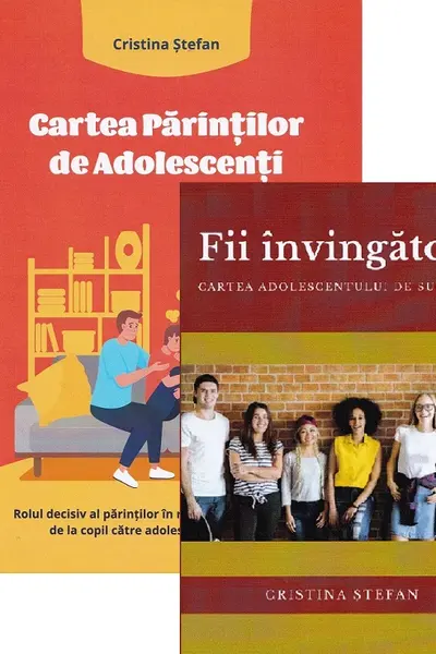 Pachet Cartea părinților de adolescenți + Fii învingător!