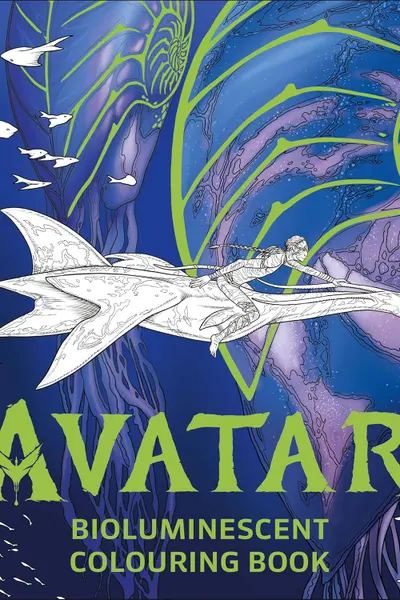 Avatar Bioluminescent Colouring Book