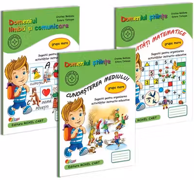 Pachet educational - Grupa Mare 1 - 3 caiete