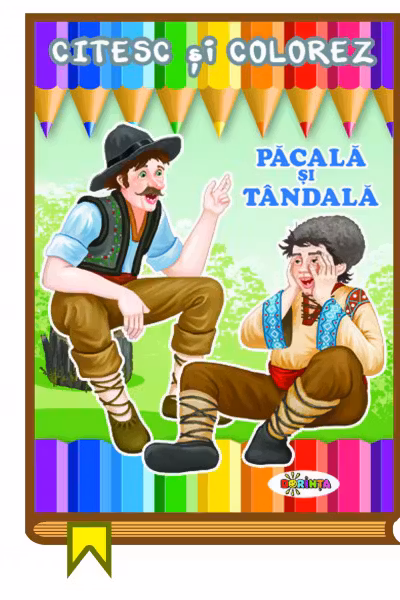 Citesc si colorez - Pacala si Tandala
