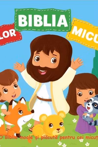 Biblia celor micuti - carte din material textil