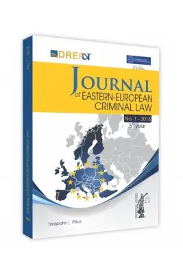 Journal Of Eastern European Criminal Law Issue 1/2018