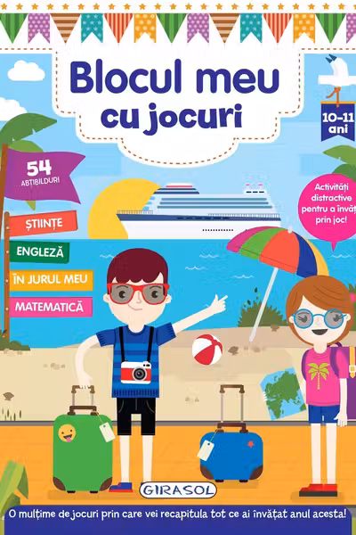 Blocul meu cu jocuri: 10-11 ani