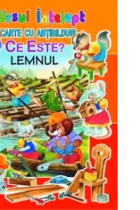 Ce este? Lemnul (carte cu abtibilduri)