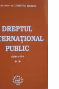 Dreptul international public vol.2 -editia a V-a
