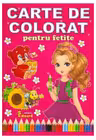 Carte de colorat pentru fetite