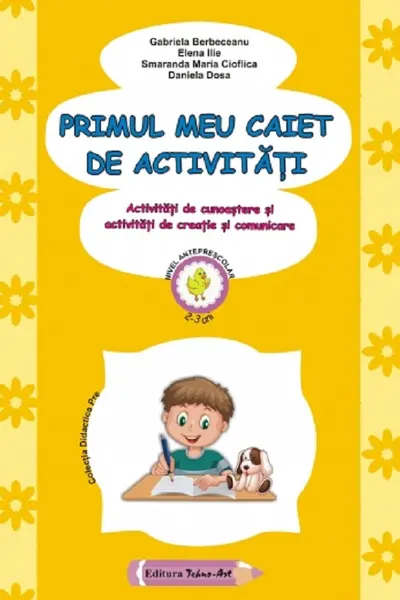 Primul meu caiet de activități 2-3 ani