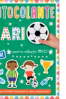 Autocolante mari pentru manute mici. Fotbal