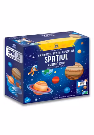 Călătorește, învață, explorează. Spațiul, sistemul solar
