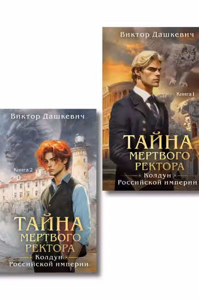Комплект из 2-х книг. Тайна мертвого ректора. Книга 1 + Тайна мертвого ректора. Книга 2