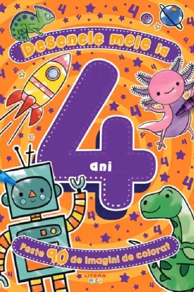 DESENELE MELE LA 4 ANI. Peste 90 de imagini de desenat