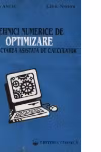 Tehnici numerice de optimizare in proiectarea asistata de calculator