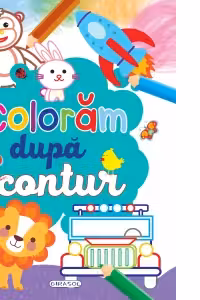 Coloram dupa contur