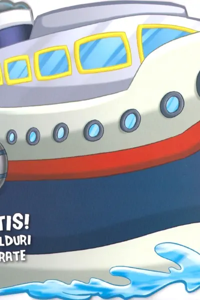 Vaporul. Abțibilduri colorate