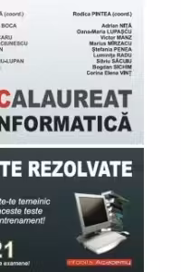 Bacalaureat la Informatica, 2021. Teste rezolvate
