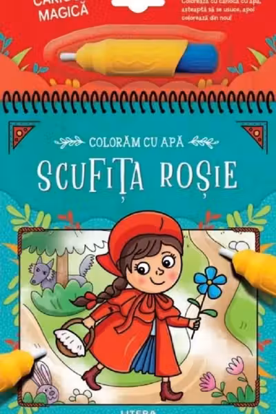 Coloram cu apa - Scufita rosie