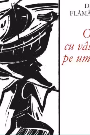Om cu vasla pe umar