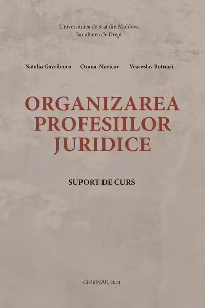Organizarea profesiilor juridica