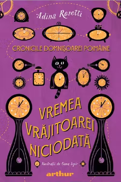 Vremea Vrajitoarei Niciodata. Seria Cronicile Domnisoarei Poimaine Vol.1