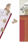 Bookminders Brass Page Markers: Alice in Wonderland