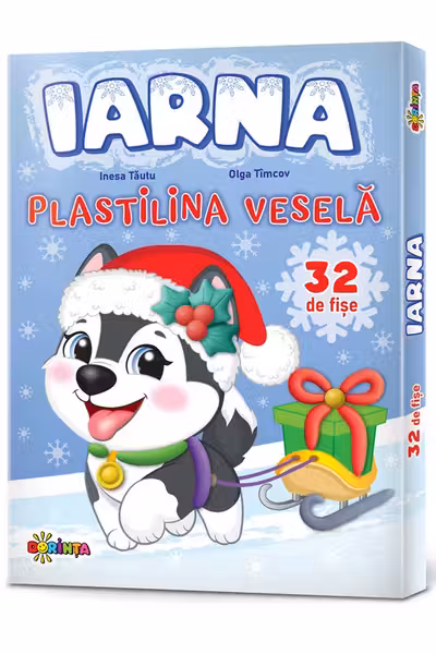 Plastilina vesela. Iarna (32 fise)