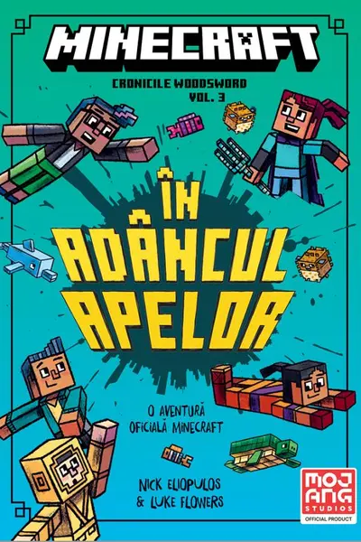 Minecraft: În adâncul apelor. Seria Cronicile Woodsword Vol. 3